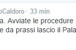 tweet caldoro