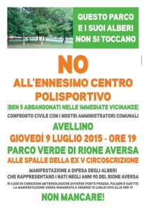 Protesta Rione Aversa