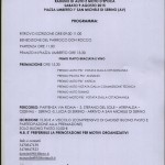 PROGRAMMA MANIFESTAZIONE