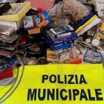 Polizia municipale sequestri