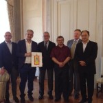 Cerimonia di consegna del gonfalone in Prefettura