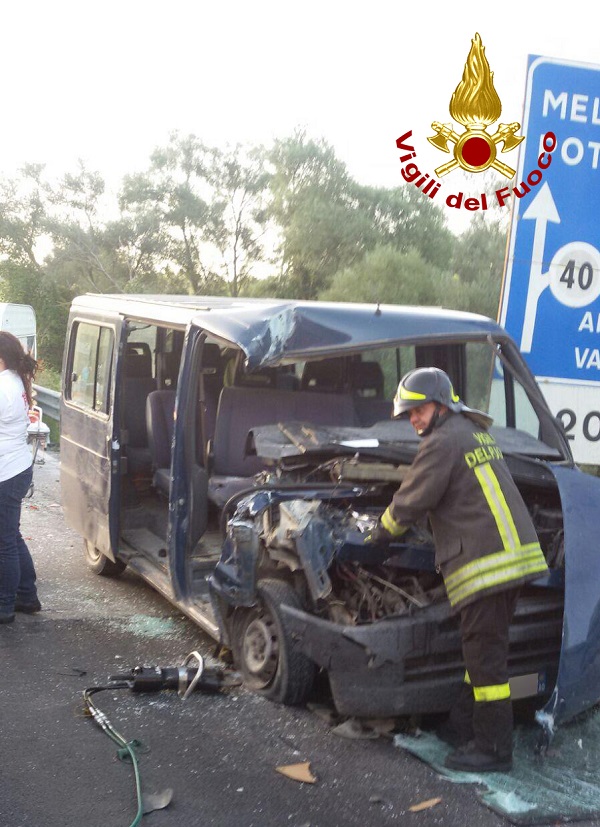 Incidente stradale Conza Della Campania