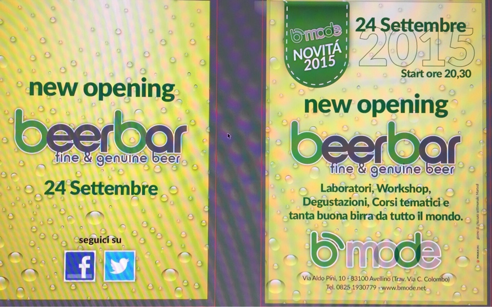 Locandina beerbar