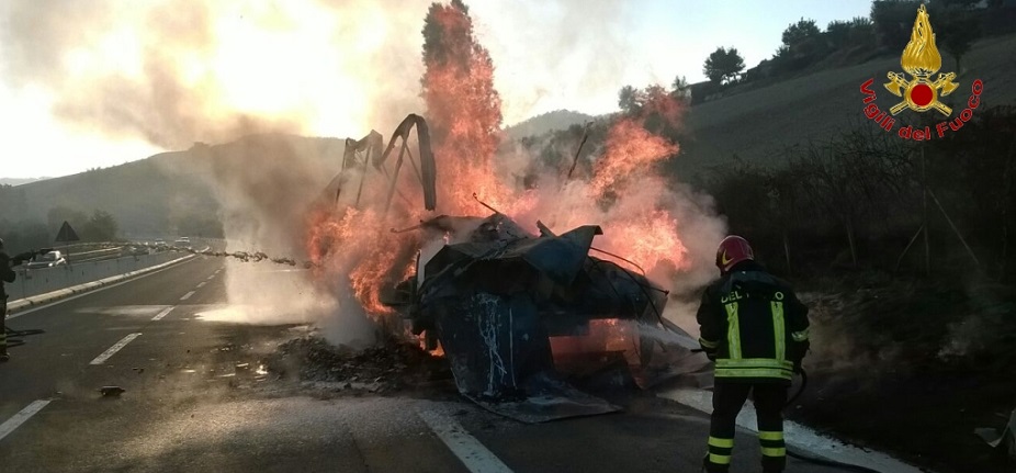 incendio flumeri