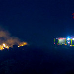 Incendio rotoballe Lacedonia 002