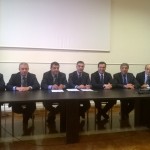 la firma del protocollo