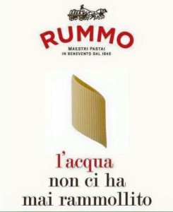 rummo - l acqa non ci ha mai rammollito