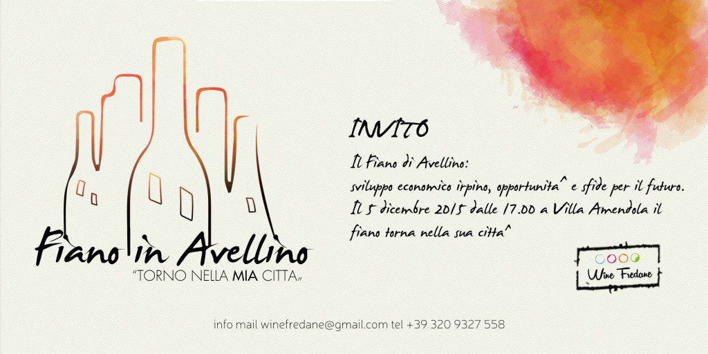 INVITO conferenza Fiano in Avellino