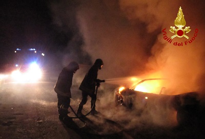 Incendio  Auto