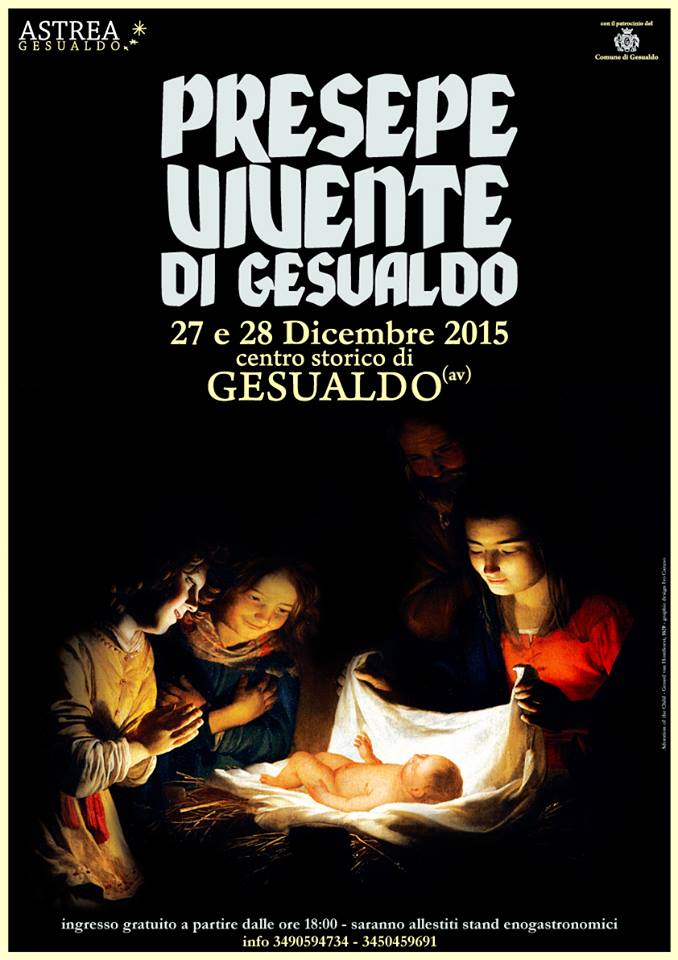 Locandina Presepe Vivente Gesualdo 2015