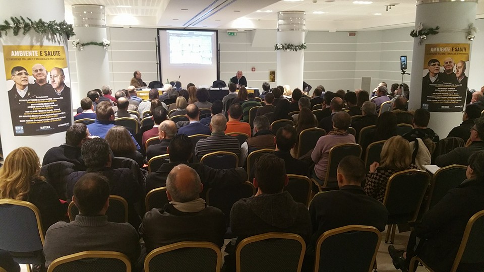 Una fase del convegno a Matera