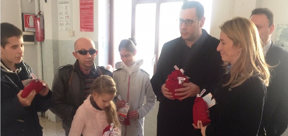foto cesaro visita martuscielli