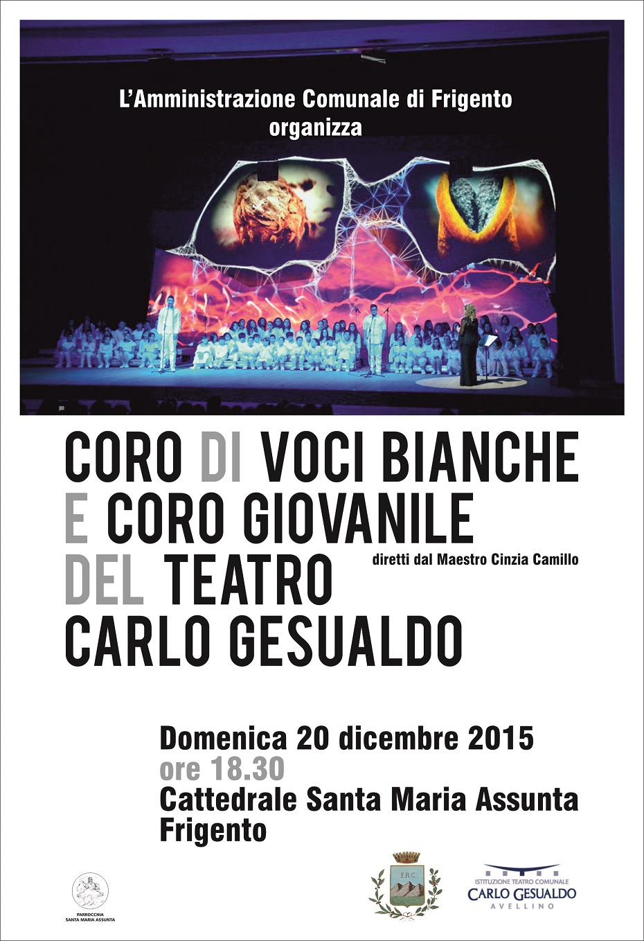 locandina mercatini di Natale Frigento