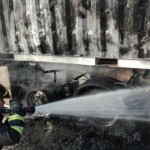 Incendio autoarticolato Montella 002