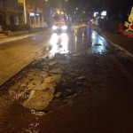 Rottura tubazione Ariano Irpino