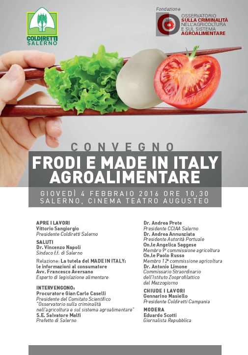 convegno frodi alimentari sa