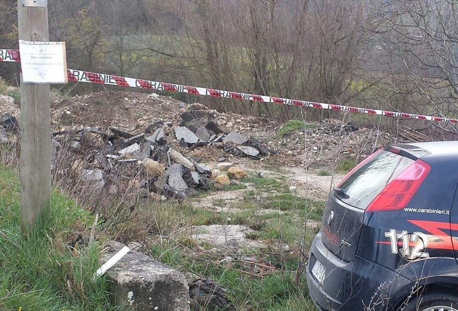 discarica tufo