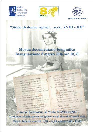 locandina donne irpine