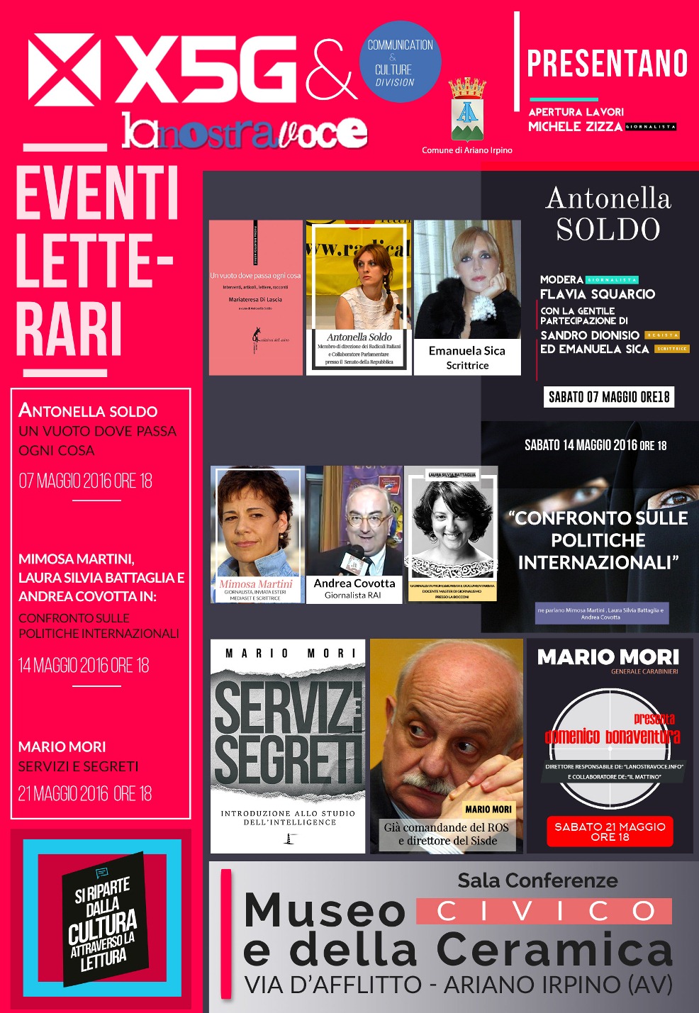 Locandina Eventi lette-rari