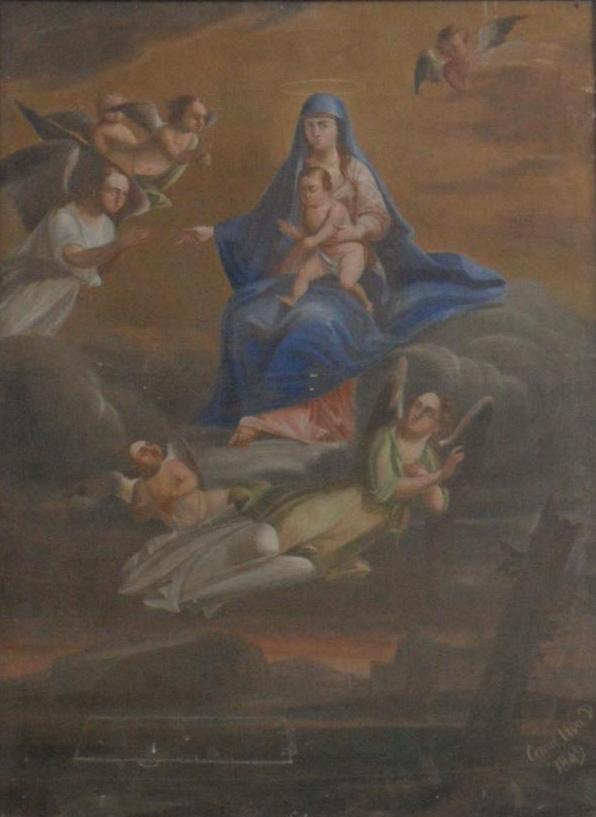 Madonna della Neve Uva C., 1849, 180x100