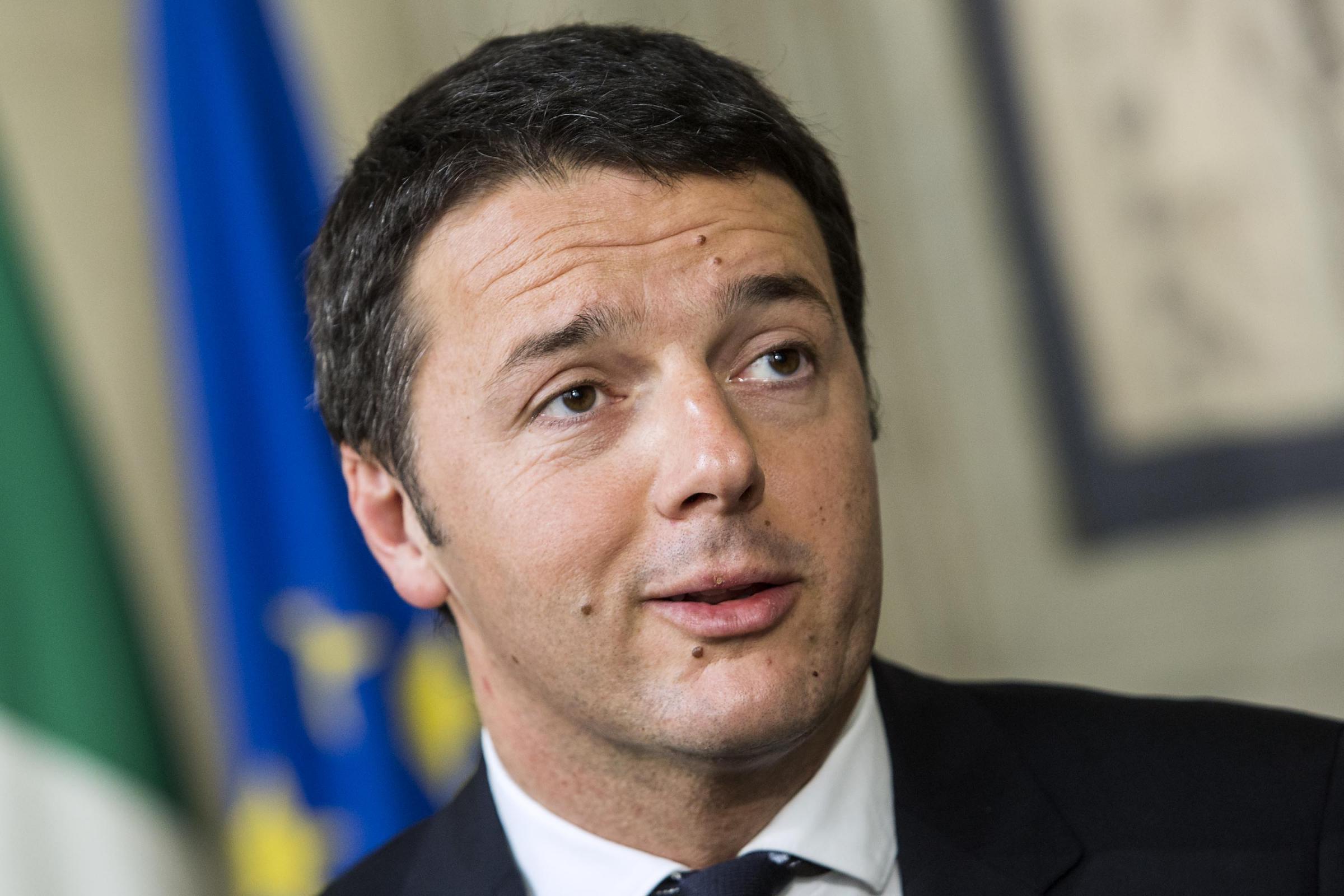 Quirinale - Matteo Renzi riceve l'incarico di formare governo