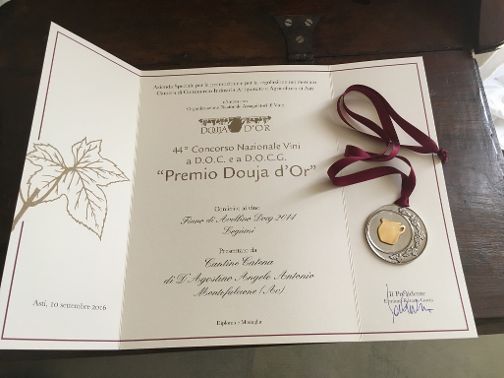 Attestato Cantine Catena