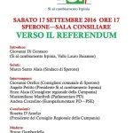 sperone 17 settembre