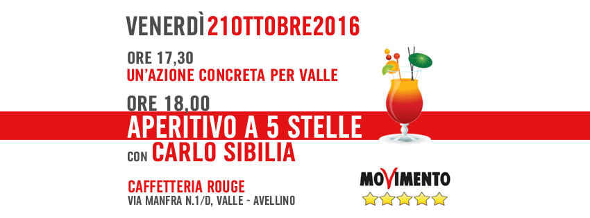 aperitivo a cinque stelle