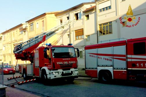 Incendio abitazione
