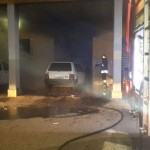 Incendio auto Avellino