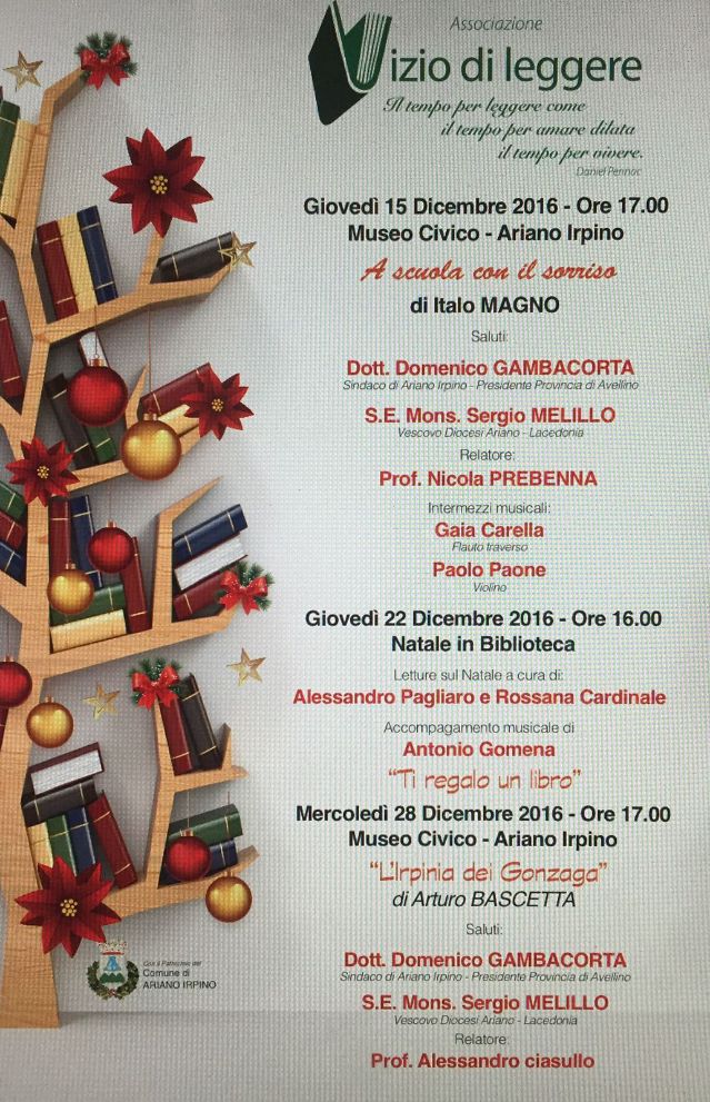 Locandina Vizio di Leggere