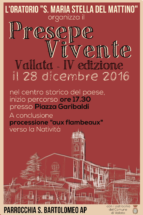 Presepe Vivente Vallata - 2016