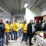 la musica della Funky Boomerang Street Band per l'inaugurazione della Fiera della Cinegustologia