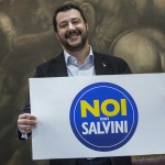 Matteo Salvini presenta il nuovo simbolo per il sud Italia