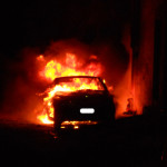 auto-incendiata
