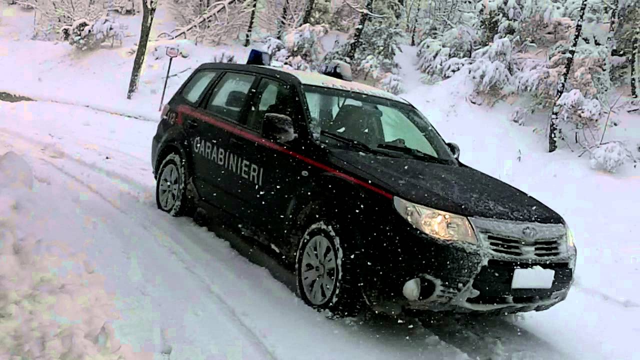carabinieri-neve