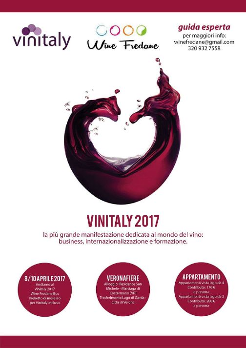 Locandina - andiamo al vinitaly 2017