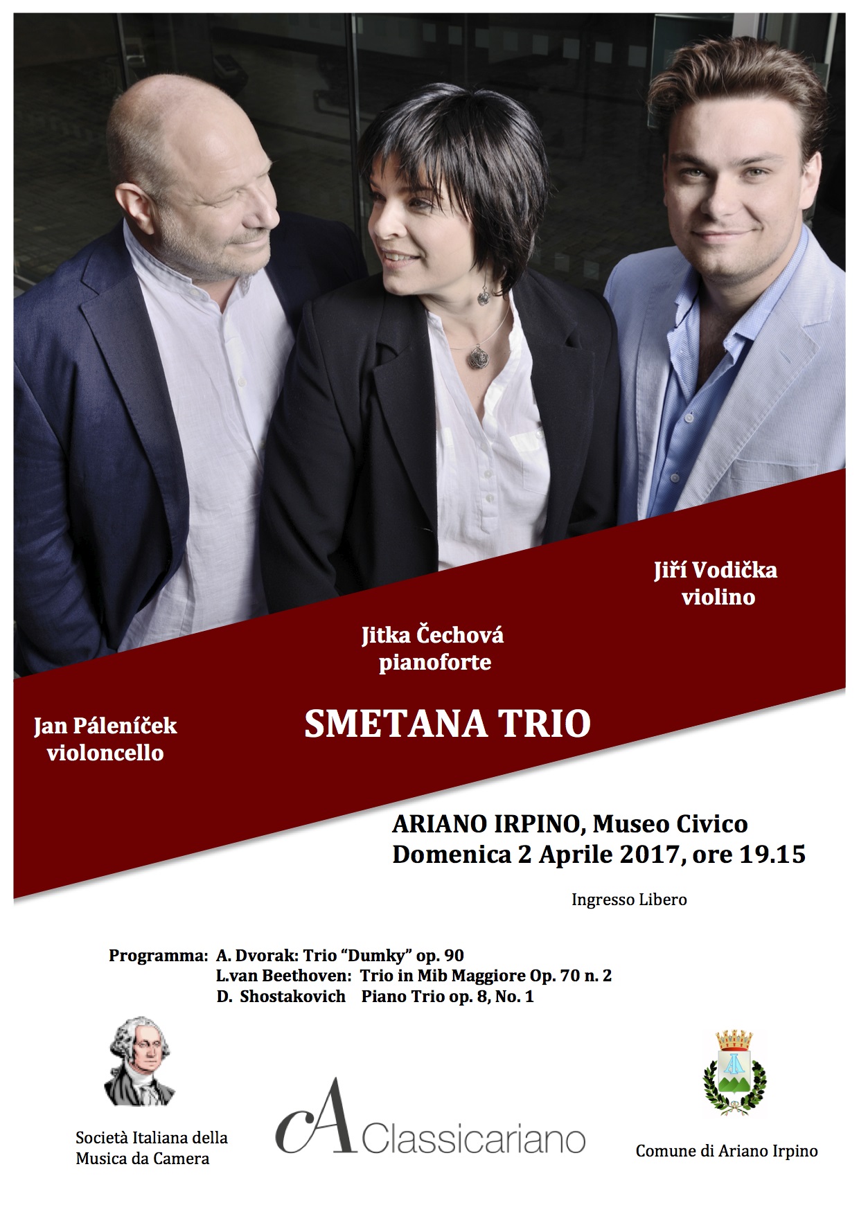 Smetana Trio 2 aprile 2017