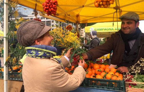 festa donne campagna amica napoli