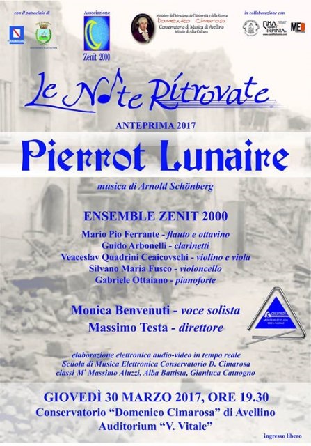 pierrot lunaire locandina