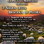 Locandina Sagra della Braciola di Pecora