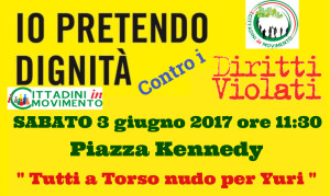 manifestazione per yuri