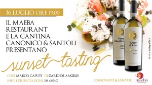 16 luglio Maeba Sunset Tasting web