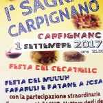 Carpignano (Grottaminarda) -1° Sagra del Cecatiello- 1 settembre 2017