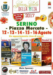 01 Locandina Gran Galà della Pizza Serino 2017