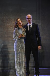 Veronica Maya premiata da Angelo Ascoli a Tuttosposi 2016