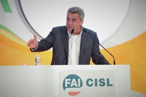 Il segretario generale Fai Luigi Sbarra 