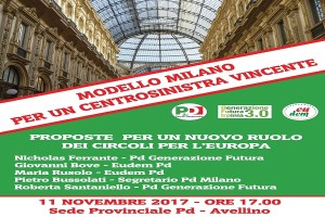 L'evento di sabato 11 novembre
