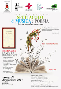 Locandina Spettacolo Musica e  Poesia