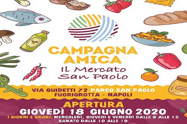 APERTURA MERCATO COPERTO NAPOLI